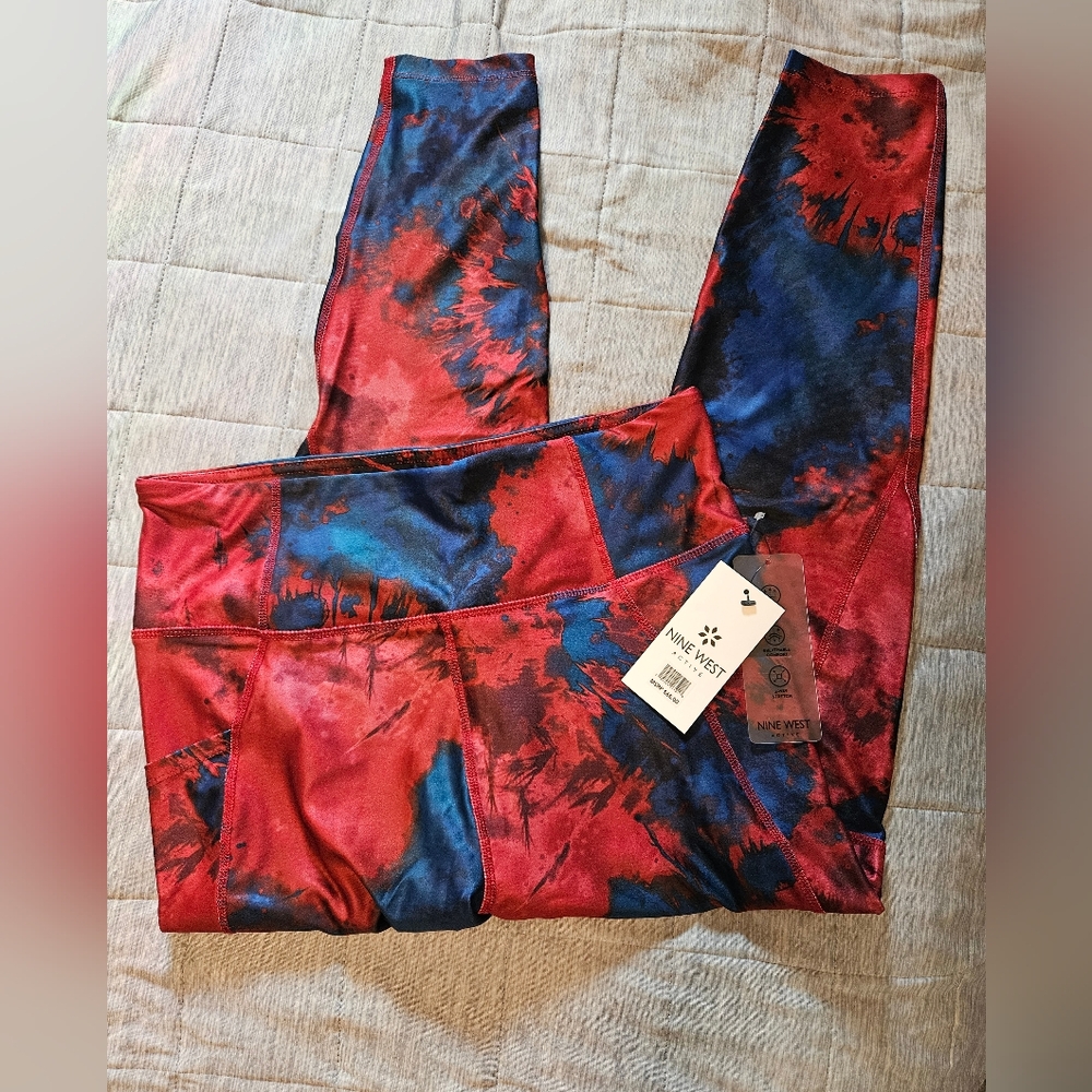 ☀️ - NINE WEST Active workout Yoga Leggings Large NWT